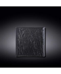 Десертна чиния wilmax slatestone black, 17х17см