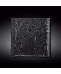 Плато wilmax slatestone black, 27х27см