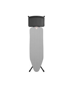 Маса за гладене brabantia b 124x38cm с поставка за парогенератор, metallised