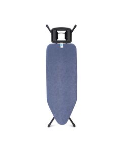 Маса за гладене brabantia c 124x45cm с масивна поставка за ютия, denim blue