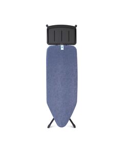 Маса за гладене brabantia c 124x45cm с поставка за парогенератор, denim blue