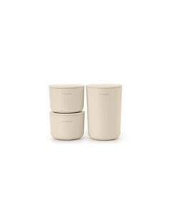 Комплект за съхранение на принадлежности brabantia renew soft beige 3 части