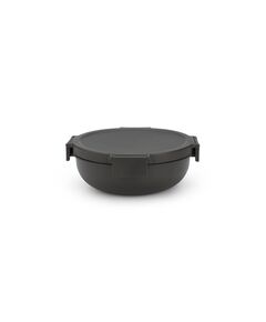 Купа за салата brabantia make&take 1.3l, dark grey