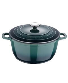 Тенджера с капак bergner excalubur green 24х11см