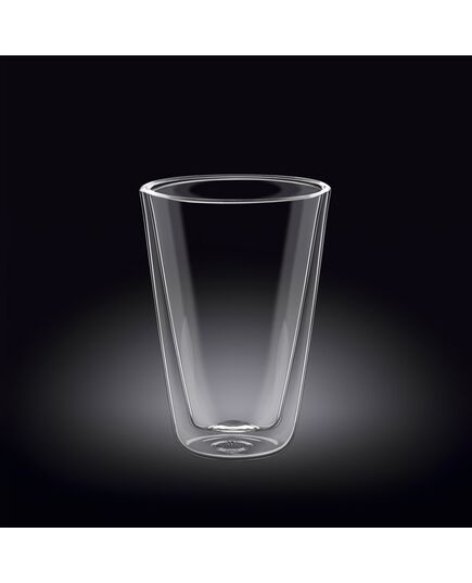 Двустенна чаша за лате 300ml, wilmax thermo glass