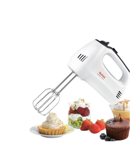 Миксер tefal quick mix 300w white/dark grey