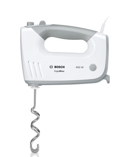 Миксер bosch 450 w white/grey