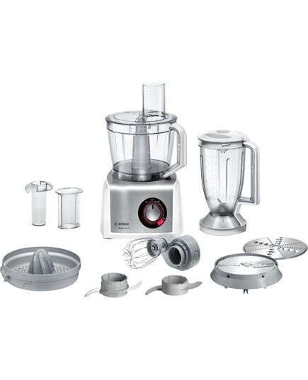 Кухненски робот bosch multitalent 8 white-brushed stainless steel