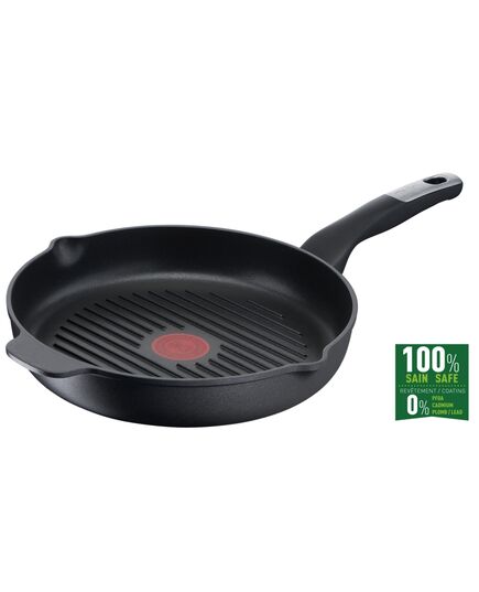 Грил тиган tefal unlimited grillpan round 26