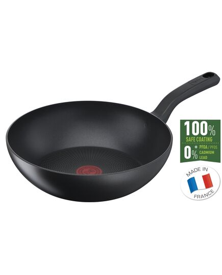 Уок тиган tefal so chef wok 28