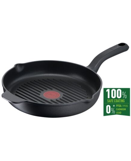 Грил тиган tefal so chef round grilpan 26