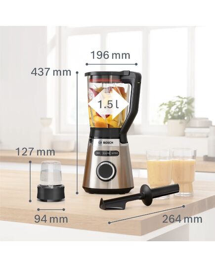 Блендер bosch series 4 vitapower stainless steel