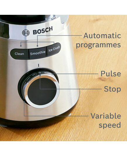 Блендер bosch series 4 vitapower stainless steel