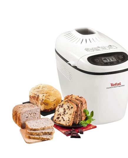 Хлебопекарна tefal home bread baguette white