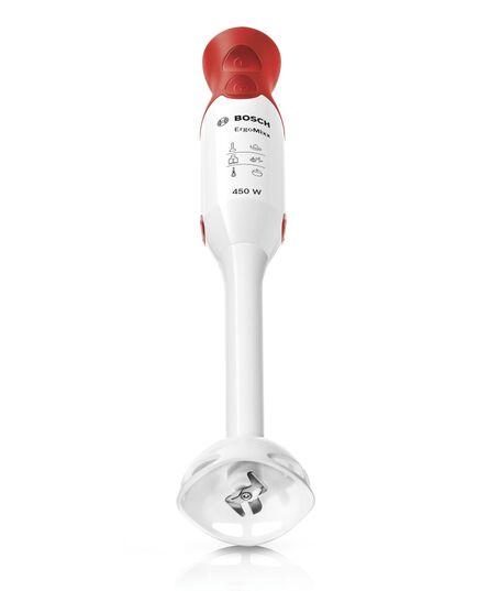 Пасатор bosch ergomixx 450 w white, red