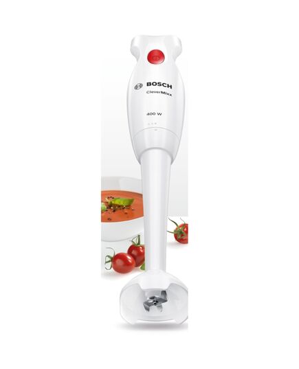 Пасатор bosch clevermixx 400 w white and deep red