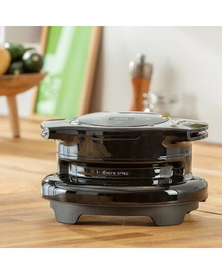 Уред за здравословно готвене tefal extra crisp lid black ee