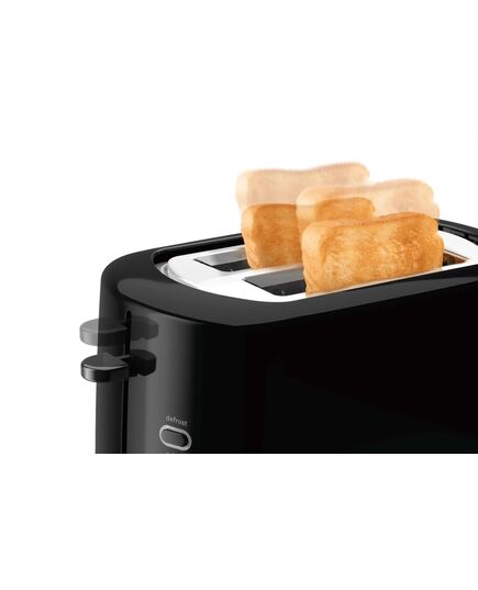 Тостер bosch compact toaster 800 w black