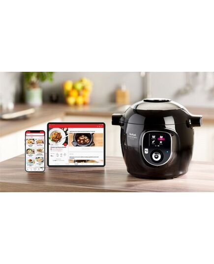 Мултикукър tefal cook4me connect 6l, black