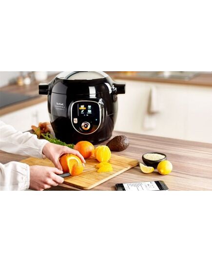 Мултикукър tefal cook4me connect 6l, black