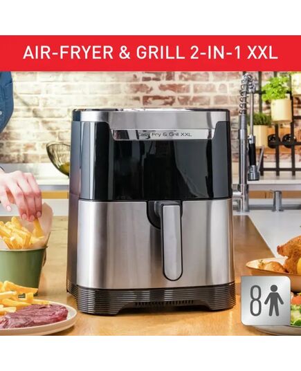 Уред за здравословно готвене tefal easy fry & grill xxl