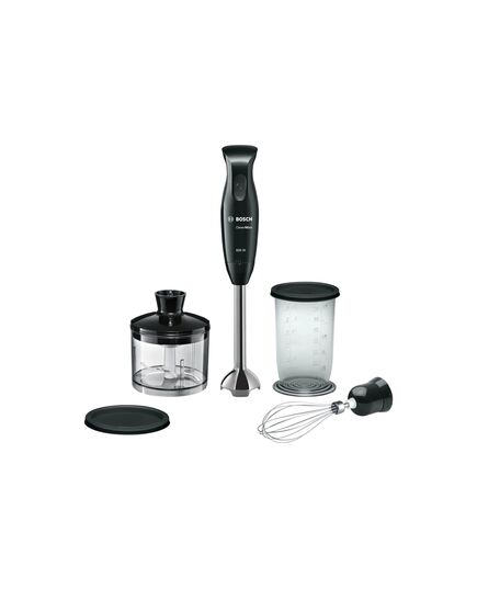 Пасатор bosch clevermixx 600 w stainless steel black, anthracite