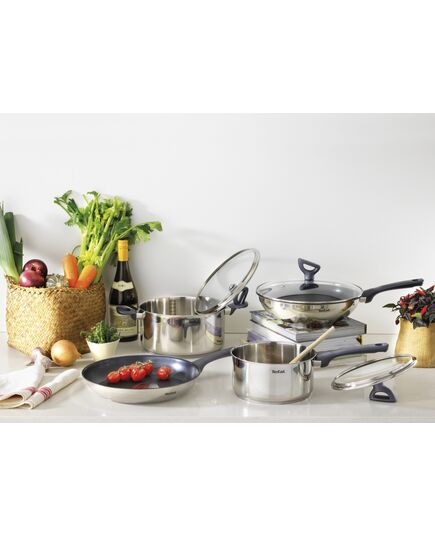 Комплект тигани и тенджери, tefal daily cook set 11 части