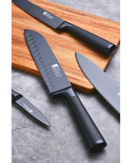 Нож на главния готвач bergner black blade 20 см