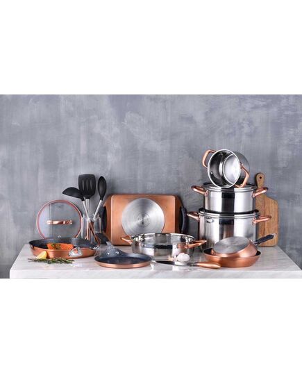 Тиган infinity chefs copper 20х4.5см