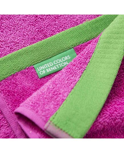 Плажна кърпа benetton summer 90х160см лилава