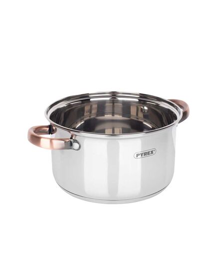 Комплект тенджери pyrex cooper 8 части