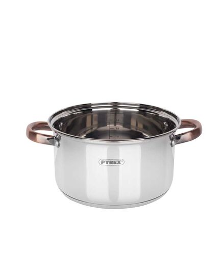 Комплект тенджери pyrex cooper 8 части