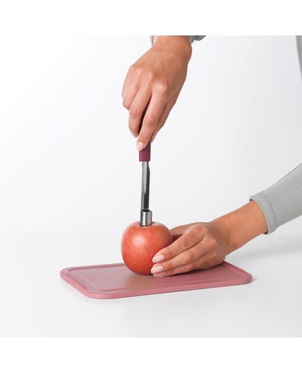 Уред за почистване на ябълки brabantia tasty+ aubergine red