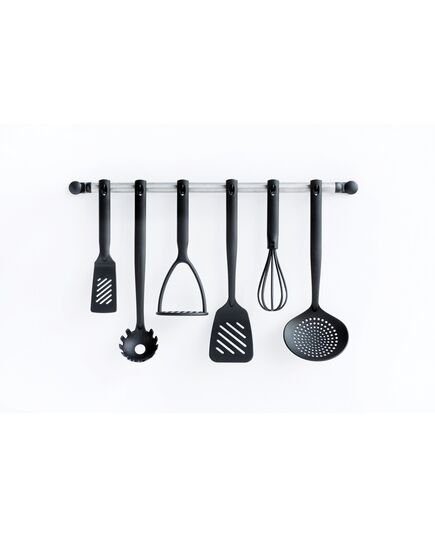 Лъжица решетъчна brabantia black line non-stick