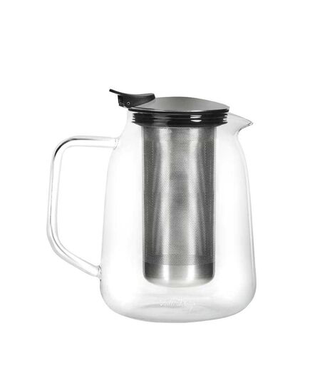 Чайник с цедка боросиликатно стъкло vialli design vita 800ml