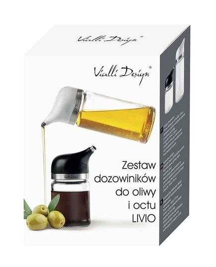 Комплект за олио и оцет 2 части, vialli design livio