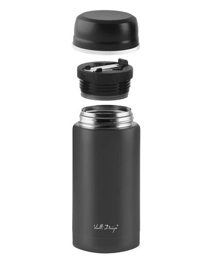 Термос за храна vialli design fuori 750ml с лъжичка графит