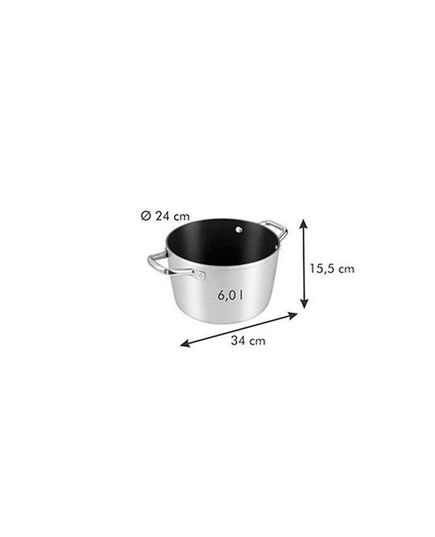 Тенджера tescoma grandchef 6l, ø24cm