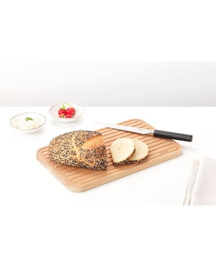 Дъска за рязане brabantia profile wooden 40x25cm, за хляб