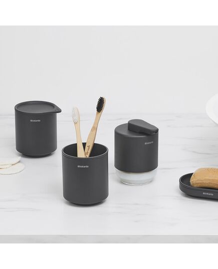 Стойка за четки за зъби brabantia mindset mineral infinite grey