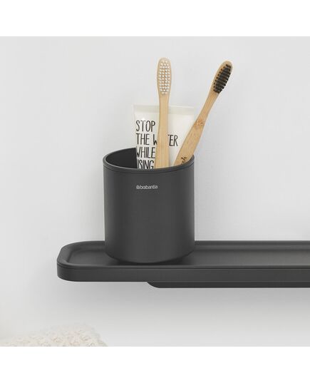 Стойка за четки за зъби brabantia mindset mineral infinite grey