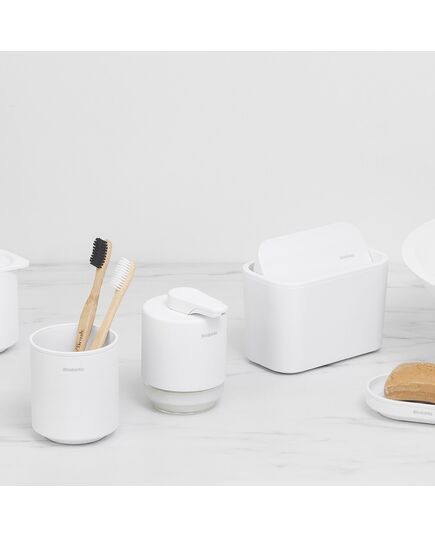 Кошче за отпадъци за баня brabantia mindset white