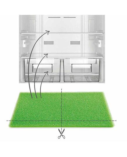 Подложка за хладилник с аериращ ефект tescoma 4food 47x30cm