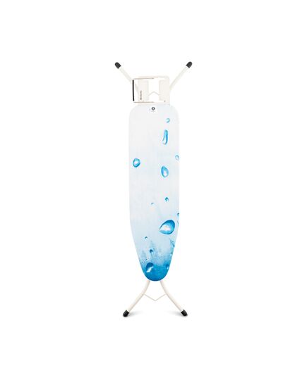 Маса за гладене brabantia a 110x30cm с поставка за ютия, ice water