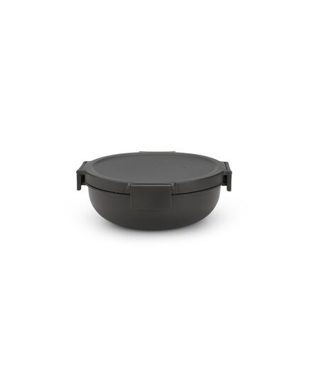 Купа за салата brabantia make&take 1.3l, dark grey