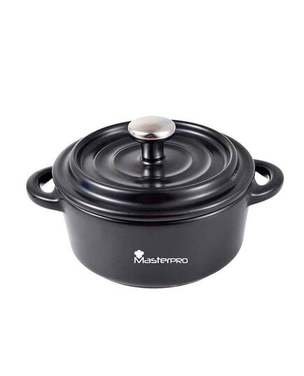 Мини тенджера masterpro cook & share 12.8х10х4.5см керамика кръгла