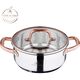 Тенджера с капак infinity chefs copper 20х8см 2.3л